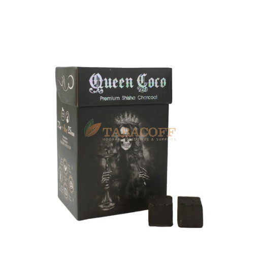 Уголь для кальяна Queen coco 1 kg 